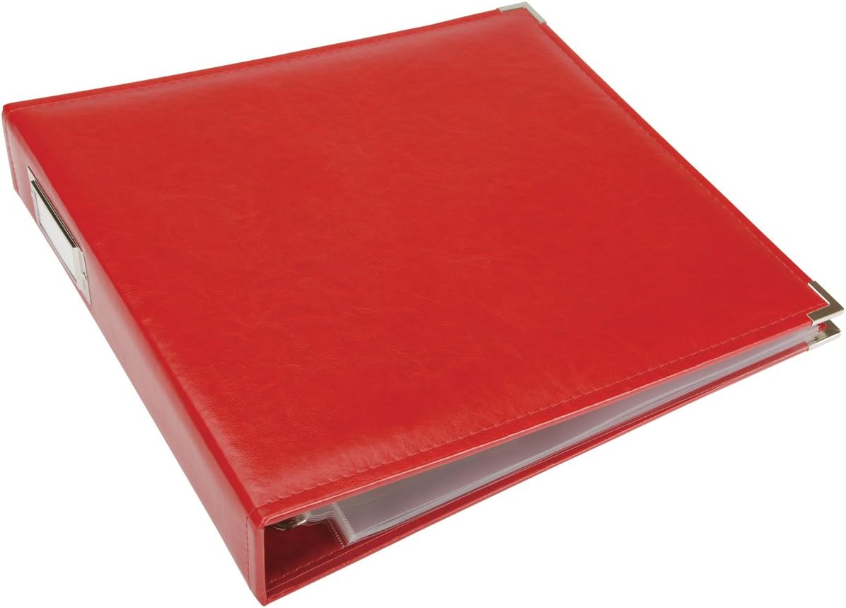 12x12 Photo Album in Red for Preserving Cherished Memories