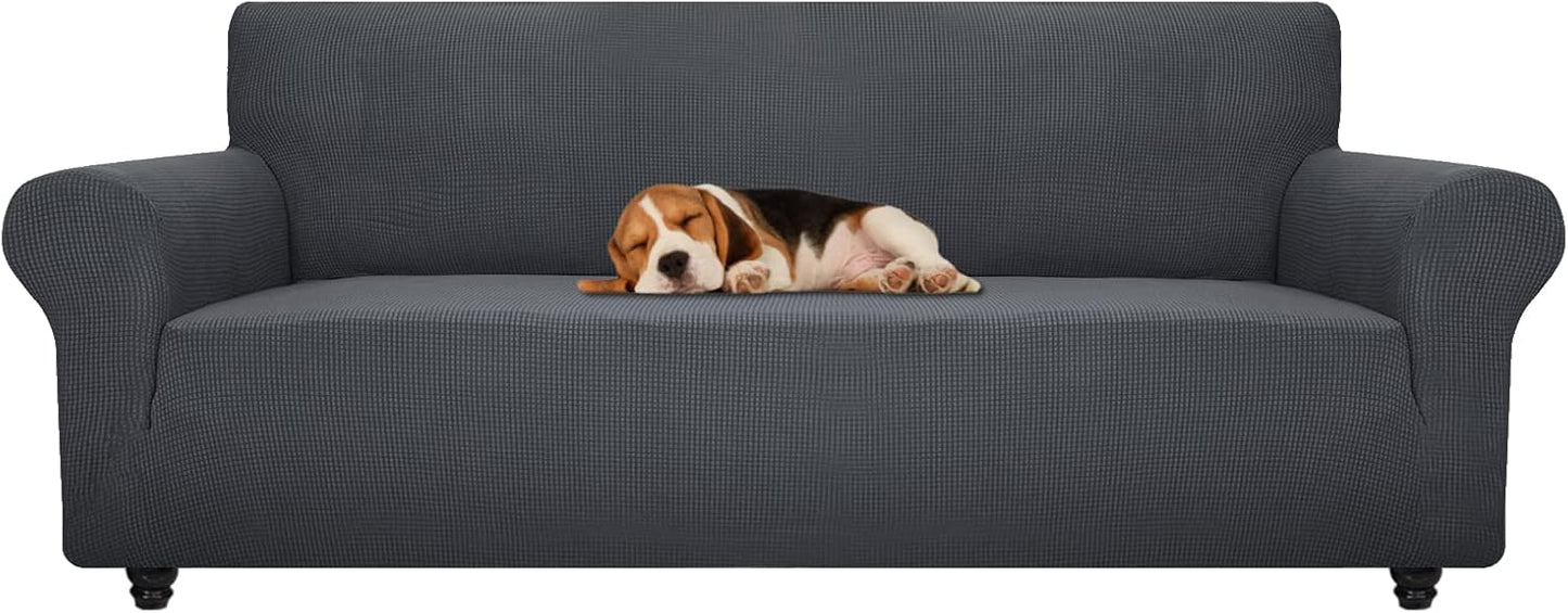 ZNSAYOTX Stretch Oversized Couch Cover for Universal Sofa Fit