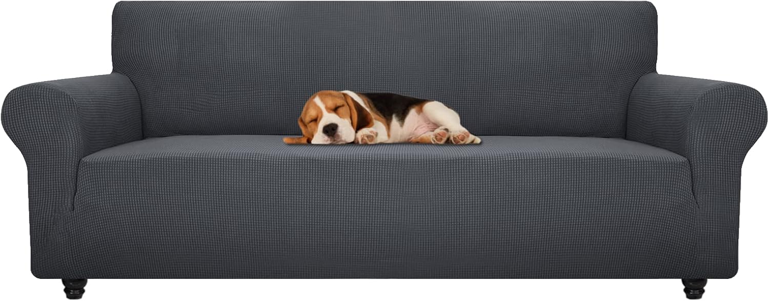 ZNSAYOTX Stretch Oversized Couch Cover for Universal Sofa Fit