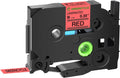 GREENCYCLE Compatible TZe-421 9mm Black on Red Label Tape - 50 Pack
