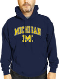 Campus Colors NCAA Arch & Logo Gameday Hooded Sweatshirt - Cozy Game