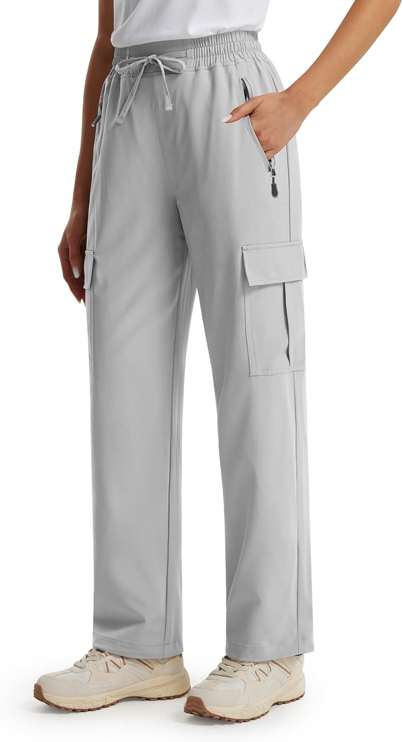 Libin Women's Hiking Pants Lightweight Quick Dry Cargo Pants