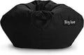 Big Joe Classic Bean Bag Chair, Black Smartmax - Cozy 2 ft Round