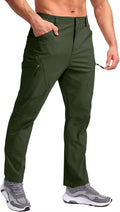 Men's Lightweight Hiking Pants with 7 Pockets - Quick Dry UPF 50
