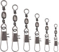 Barrel Swivel Fishing Snaps 250pcs - Corrosion Resistant Pack