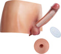 Strap On Vibrating Dildo Silicone Wearable Panties - Strap-Free