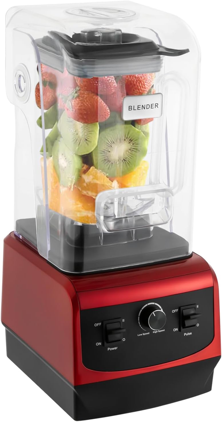 Powerful 2200W Smoothie Blender - Blend with Ease!