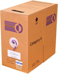 GRANDMAX CAT6 550MHz Solid PVC Bulk Cable 1000ft - Reliable High Speed