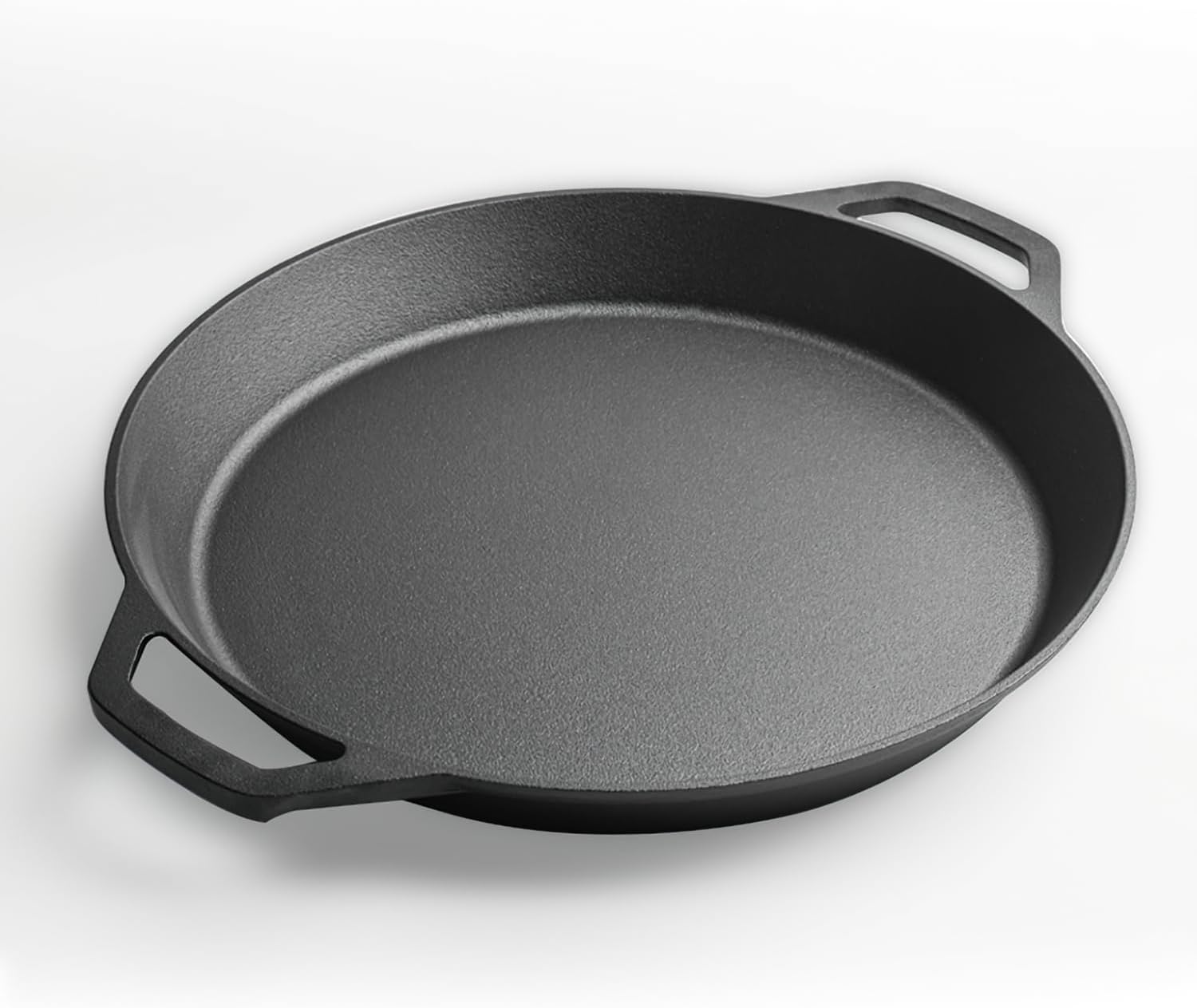 LI-GELISI MONSTER 24-Inch Cast Iron Skillet - Heavy Duty Grill Pan