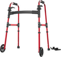 Folding Walkers for Seniors Lightweight Front Wheel Walker - Easy Fold