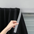 Adhesive Blackout Curtains Self Stick Shades 59in x 84in - No Rod