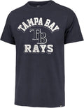 Tampa Bay Rays Arched Wordmark Primary Logo T-Shirt - Comfortable Fan