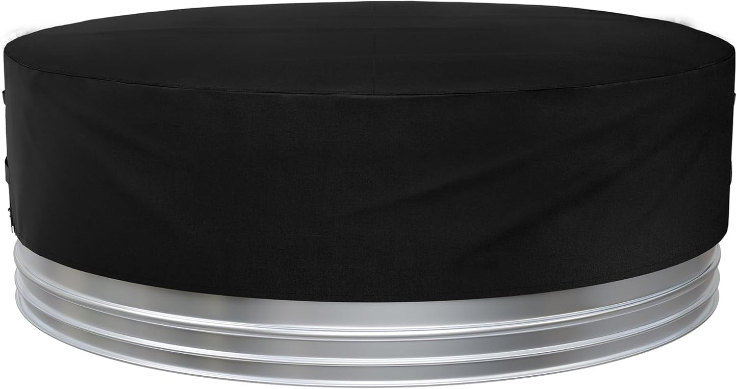 iBirdie Outdoor Waterproof Stock Tank Pool Cover for 8 Feet
