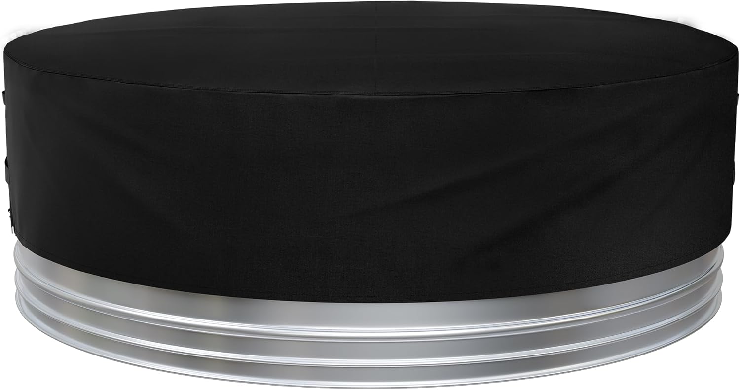 iBirdie Outdoor Waterproof Stock Tank Pool Cover for 72 in Pools