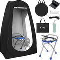 Portable Camping Toilet with Privacy Tent - KXKL