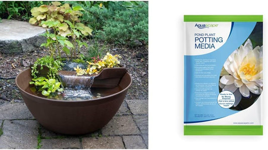 Aquascape AquaGarden Pond and Waterfall Kit for Relaxing Spaces