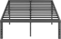 Queen Size Platform Bed Frame 18in - Sturdy, Quiet Storage Solution