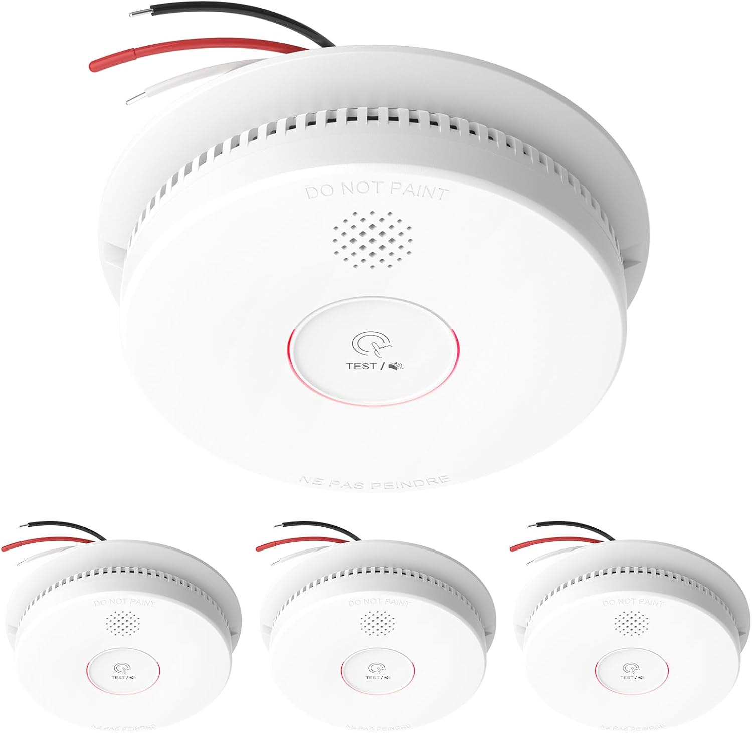 Hardwired Interconnected Smoke Detectors for Home Safety