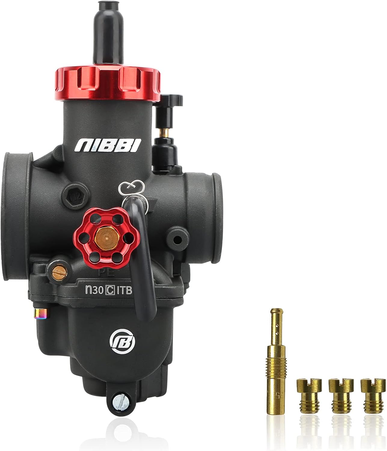 High Performance NIBBI PE30mm Carburetor for 250cc-300cc Bikes