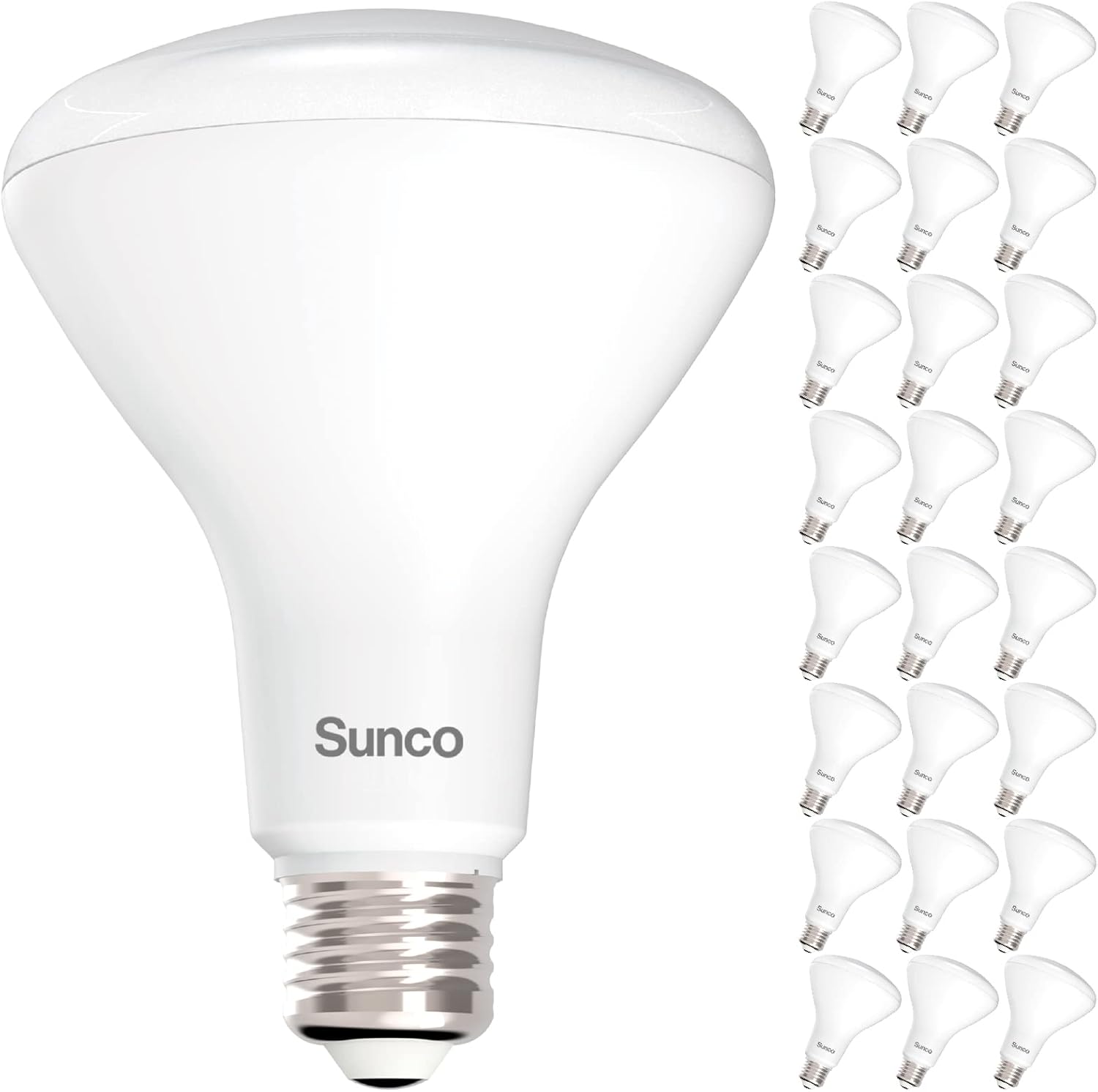 BR30 LED Bulbs by Sunco - Dimmable Indoor Flood Lights 5000K