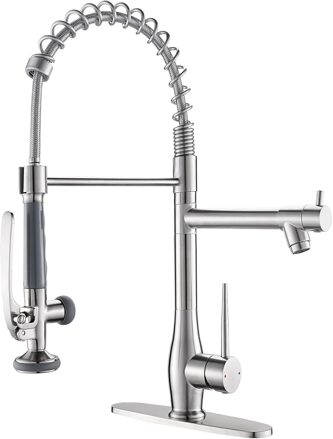 GIMILI Kitchen Faucet with Pull Down Sprayer for Modern Kitchens