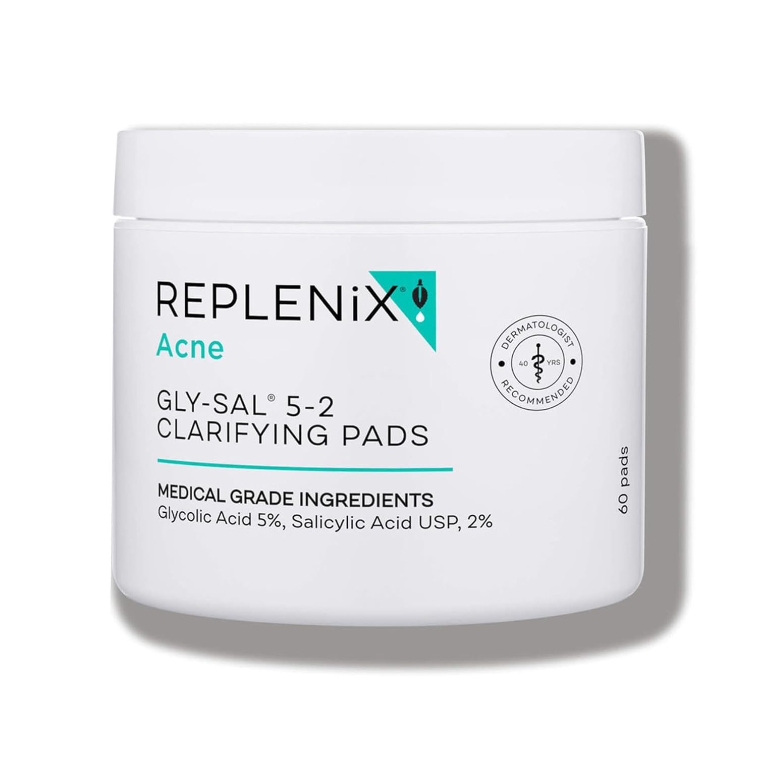 Replenix Gly-Sal Clarifying Acne Pads for Clear Skin