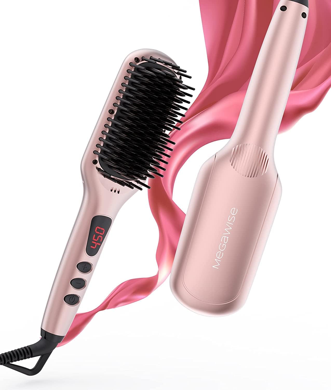 MEGAWISE Anti-Scald Hair Straightener!