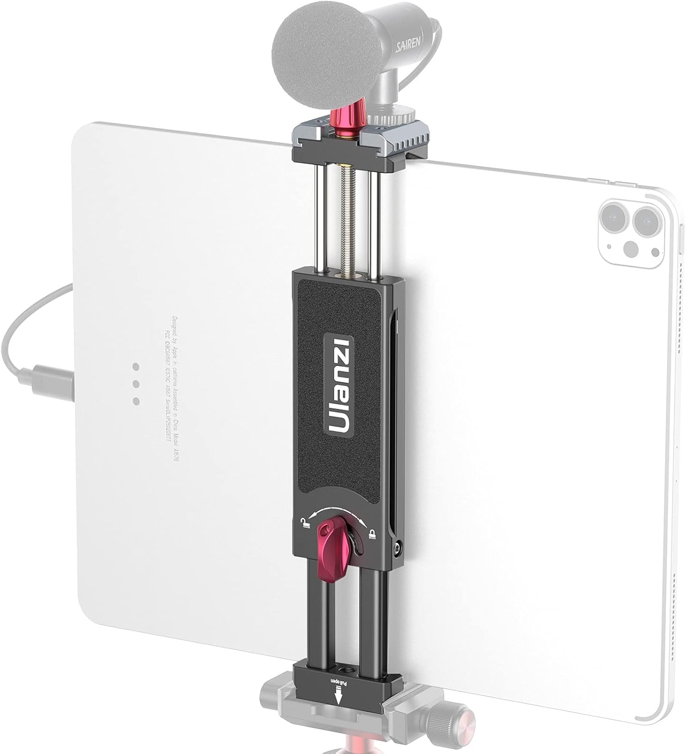 Aluminum iPad Tripod Holder Mount for Video Recording Needs