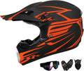 Youth Dirt Bike Helmet Full-Face Offroad Helmet - Safe Ventilated Fit