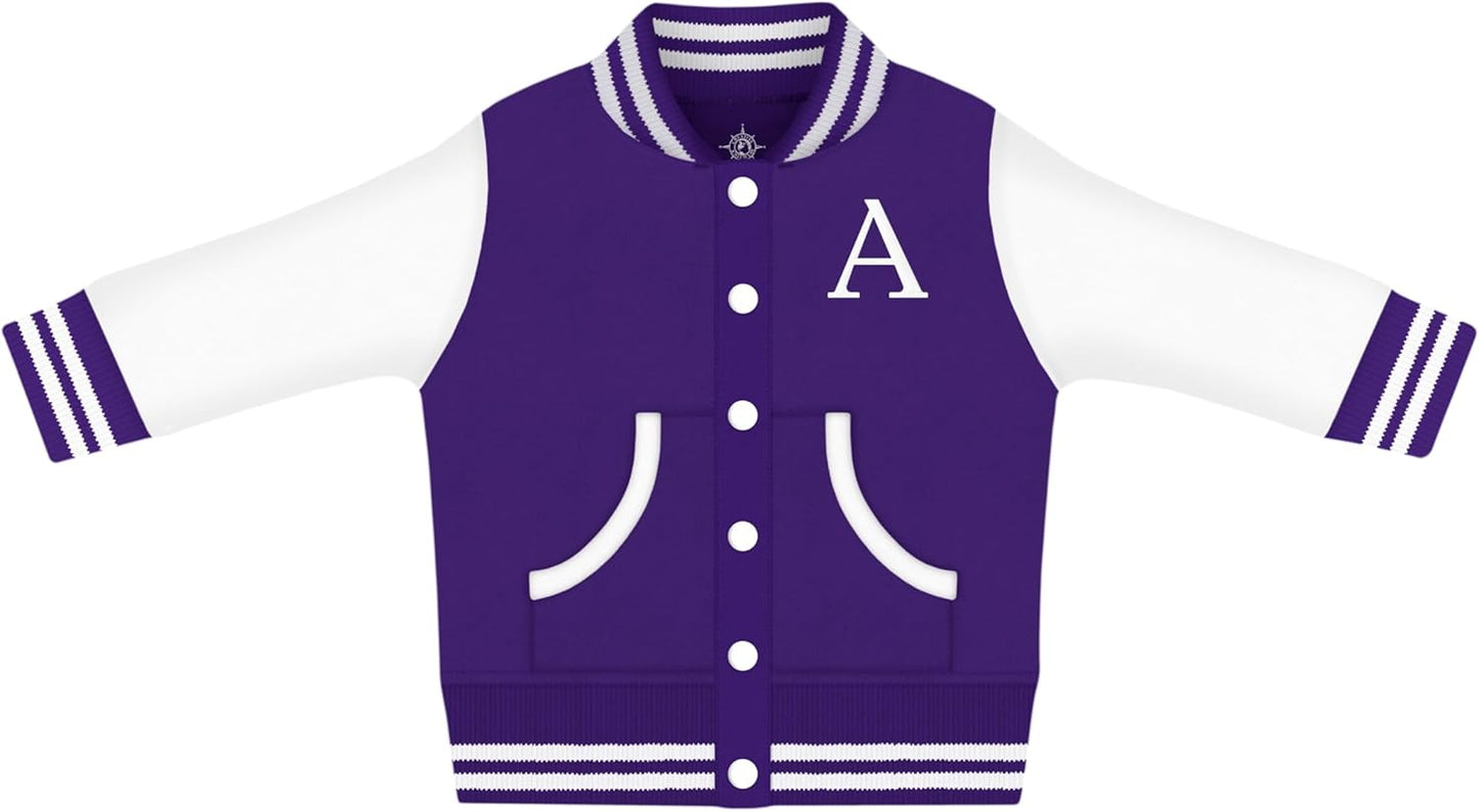 Creative Knitwear College Baby Varsity Jacket - Lightweight & Cute