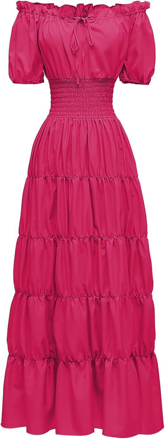 Renaissance Women Medieval Chemise Dress for Elegant Style