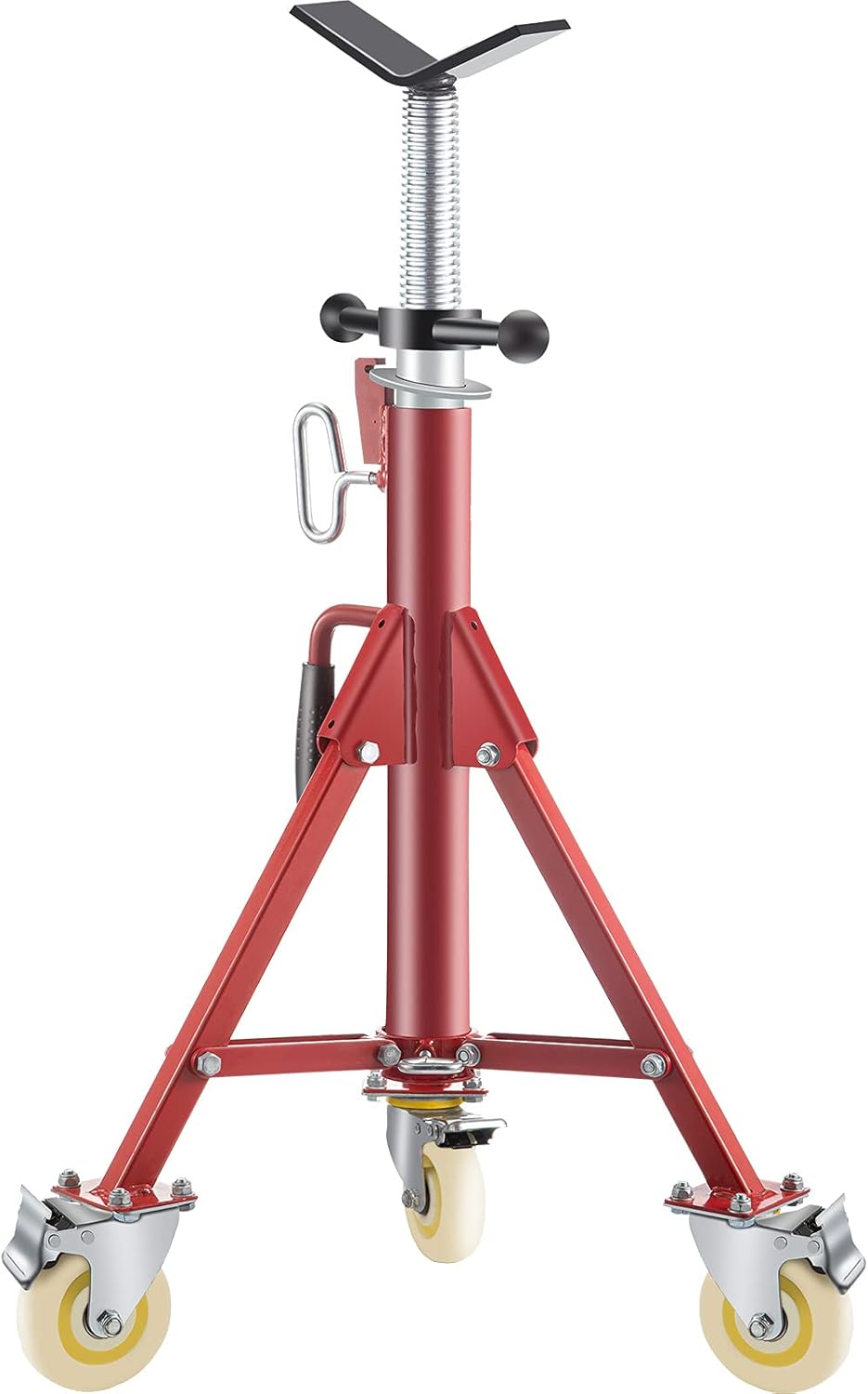VEVOR Pipe Stand with Adjustable Height and Heavy Duty Support