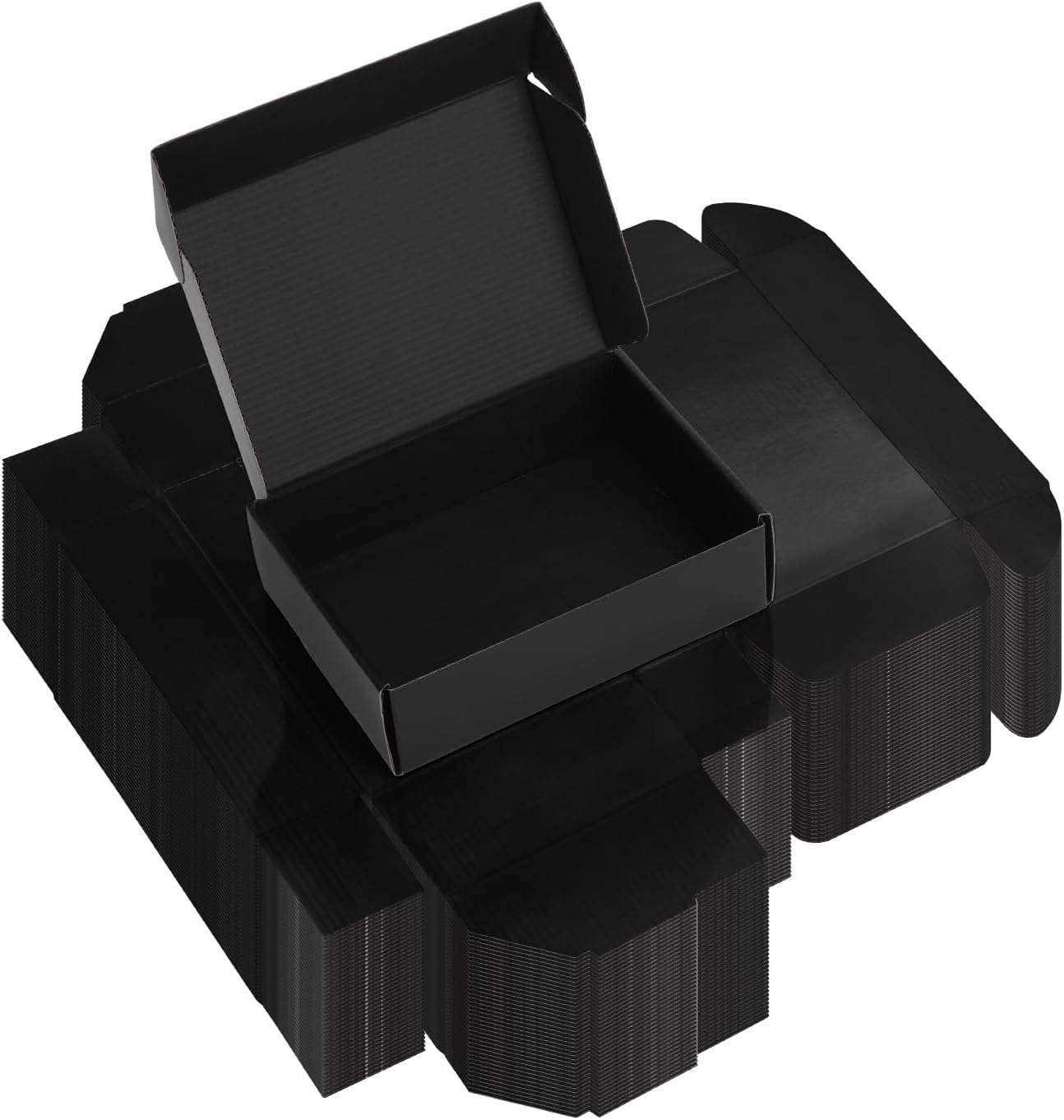 Black Shipping Boxes 40 Pack for Small Business Packaging Needs