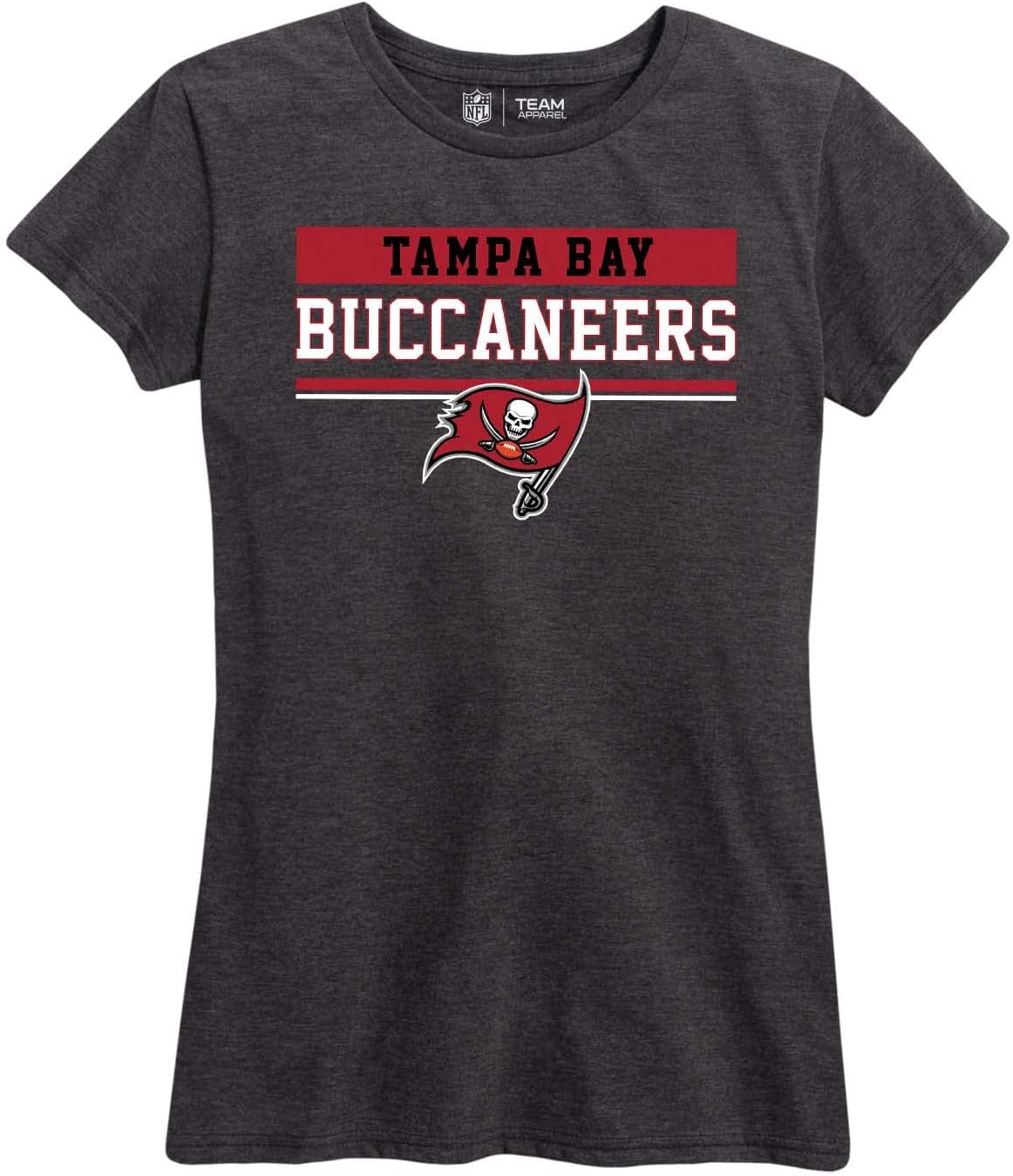 Tampa Bay Buccaneers Womens Plus Size Relaxed Fit T-Shirt