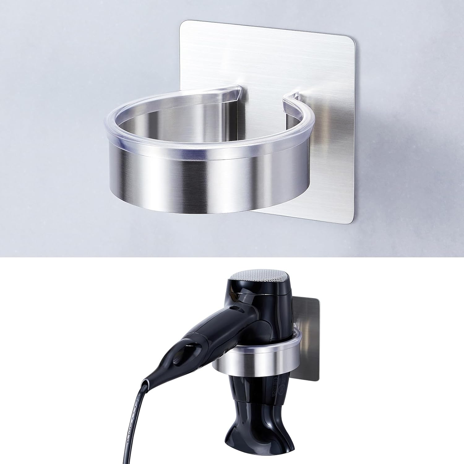 Stainless Steel Hairdryer Holder - XILIMEN