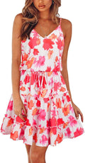Newshows Women's 2025 Summer Spaghetti Strap Sundress - Flattering