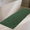 Bathroom Rugs 47x20 Super Absorbent Chenille Bath Mat - Soft, Non Slip