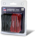 NFL Team Golf Tees Pack: 50 Count Vibrant Design