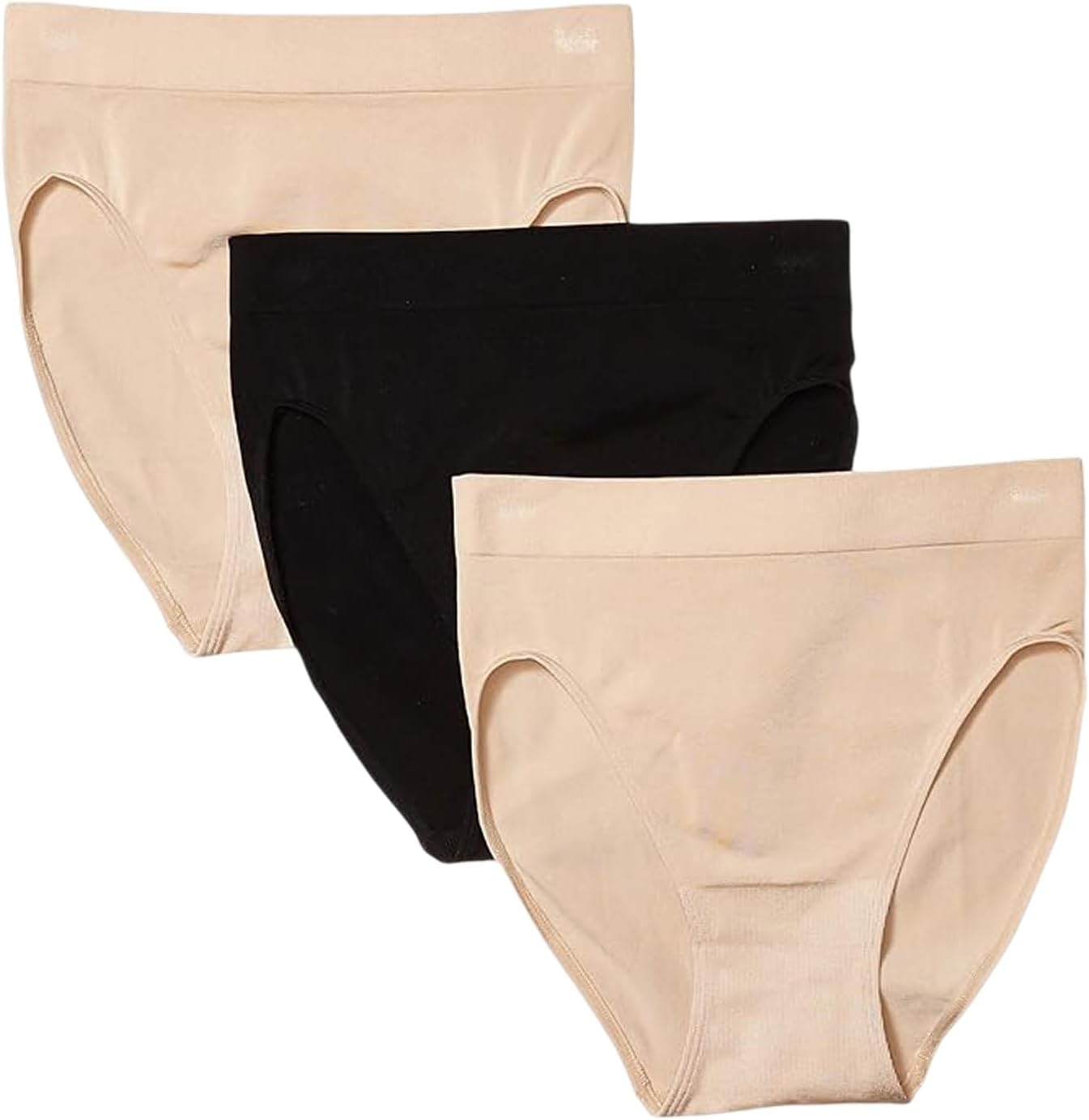 Wacoal Women's B-Smooth 3 Pre-Pack Hi-Cut Brief Pant Review