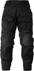 Mens Tactical Pants with Knee Pads Waterproof G3 Combat Pants - Rugged