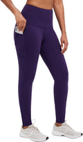 Winter Leggings for Women Fleece Lined Thermal Yoga Pants - Warm Fit
