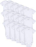 Gerber Unisex Baby 15 Piece Onesies Bodysuit Multi Size Pack - Soft