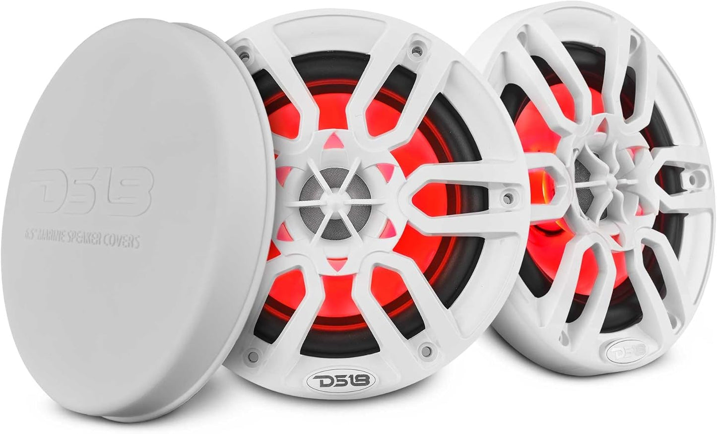 DS18 Hydro NXL-6 Marine Speakers with RGB Lights - 300 Watt