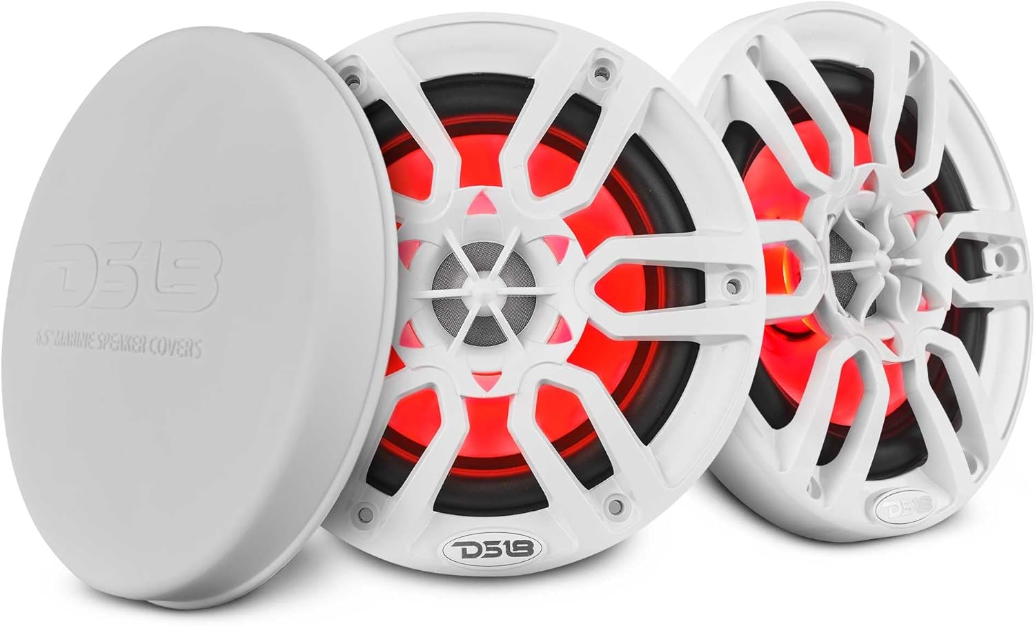 DS18 Hydro NXL-6 Marine Speakers with RGB Lights - 300 Watt