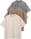 Oversized Men T Shirts Cotton Tee Vintage Unisex Casual Tops