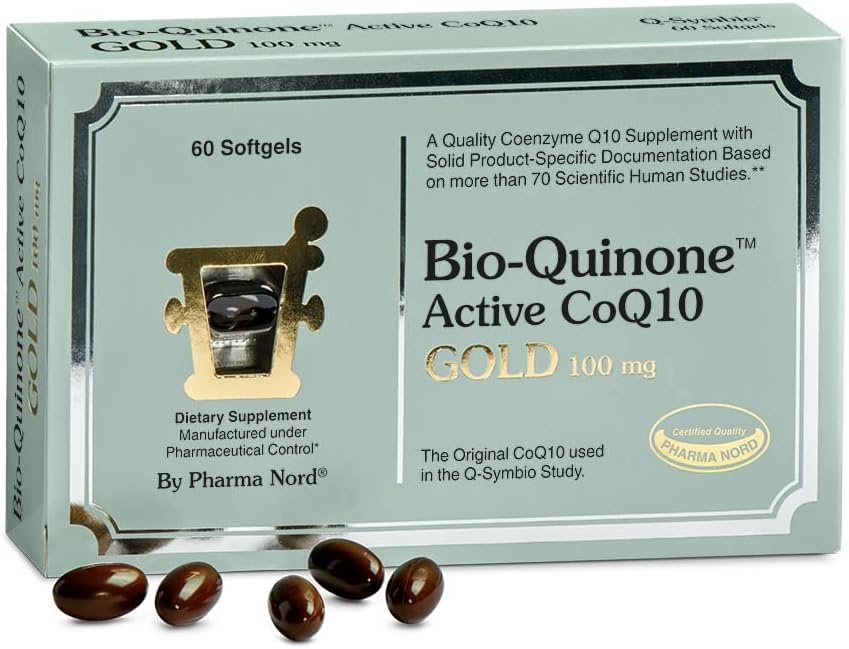 Bio-Quinone Gold Coenzyme Q10 100mg for Heart Health & Energy