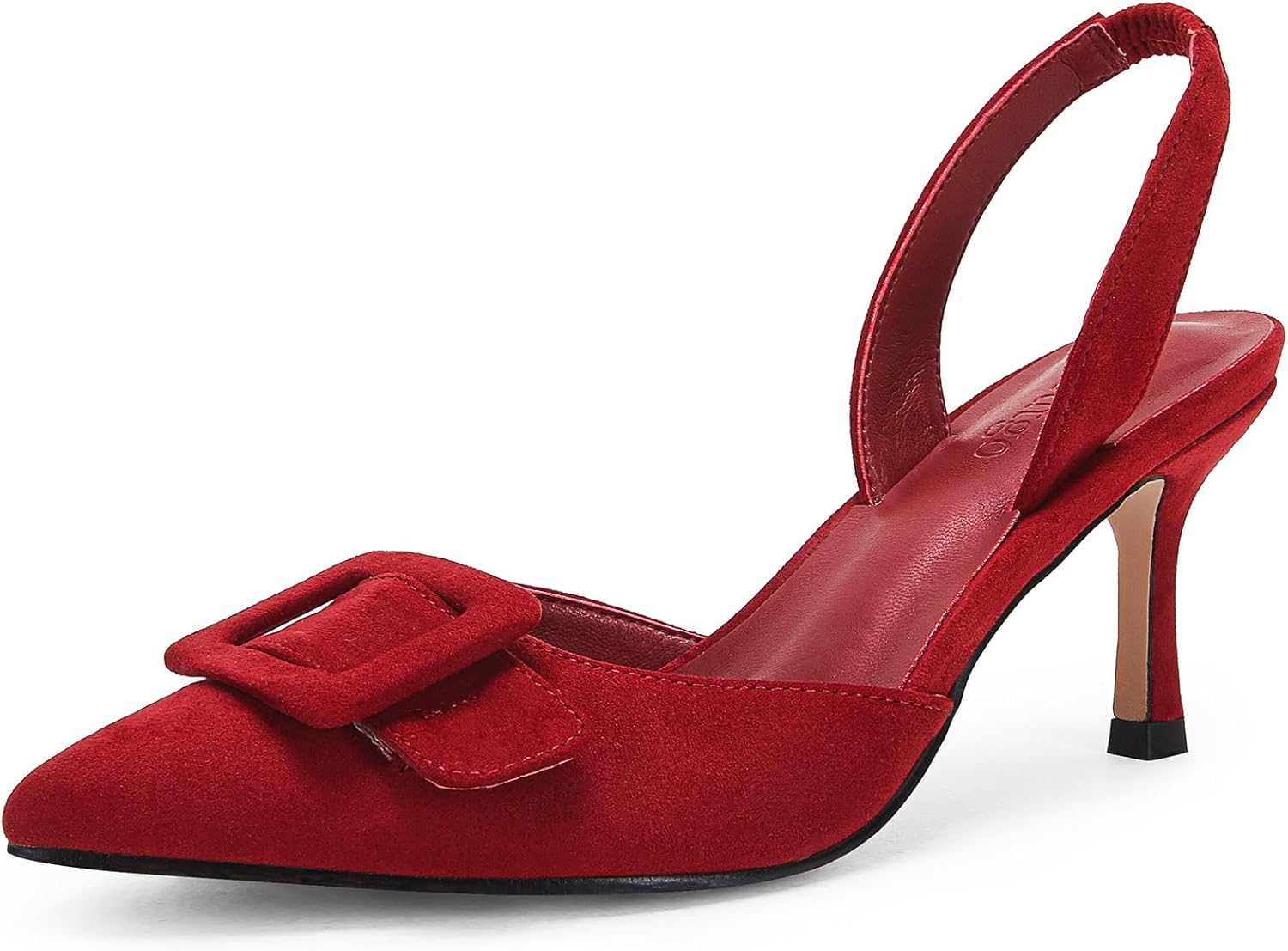 Coutgo Womens Slingback Heels for Elegant Wedding Parties