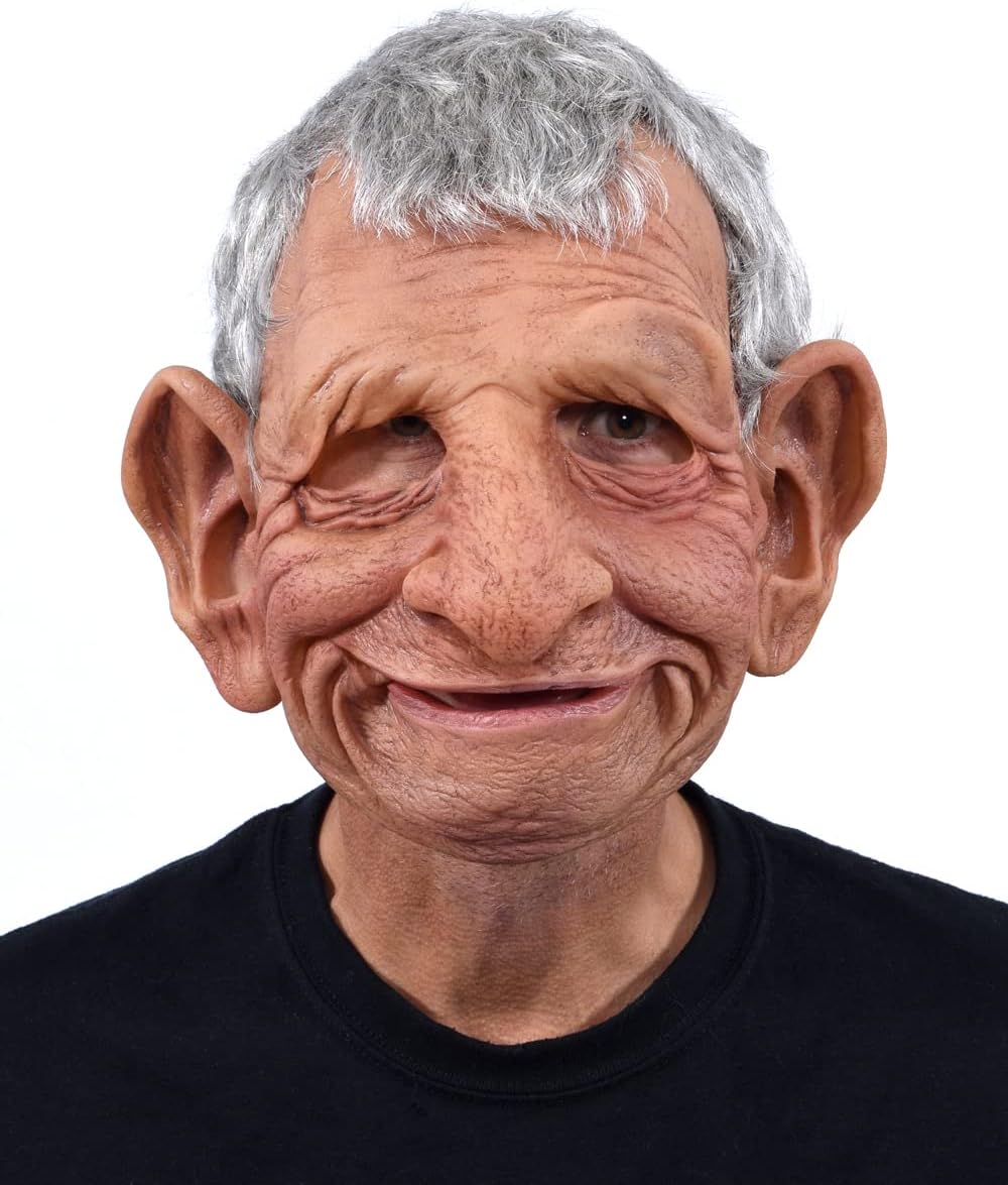Zagone Studios Men's Super Soft Latex Papa Mask for Comfort