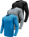 Men's Performance Long Sleeve T-Shirts UPF 50+ - Moisture Wicking Fit