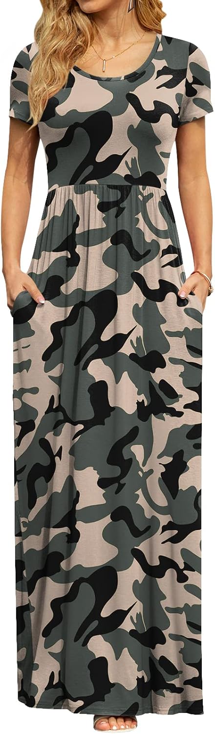 DB MOON Womens Summer Maxi Dresses with Pockets for Every Occasion